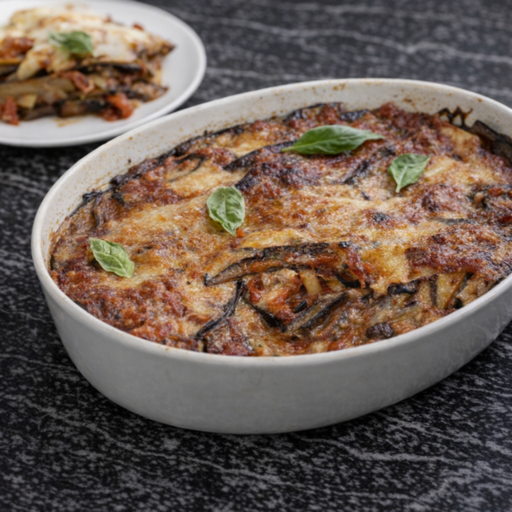 Aubergine Parmigiana (Italian Baked Aubergine)