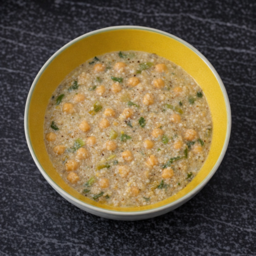 Instant Pot Creamy Lemon Garlic Chickpea & Quinoa Stew