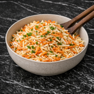 A simple cabbage and carrot slaw with a light, slightly sharp dressing, suited to quick prep and everyday meals.
